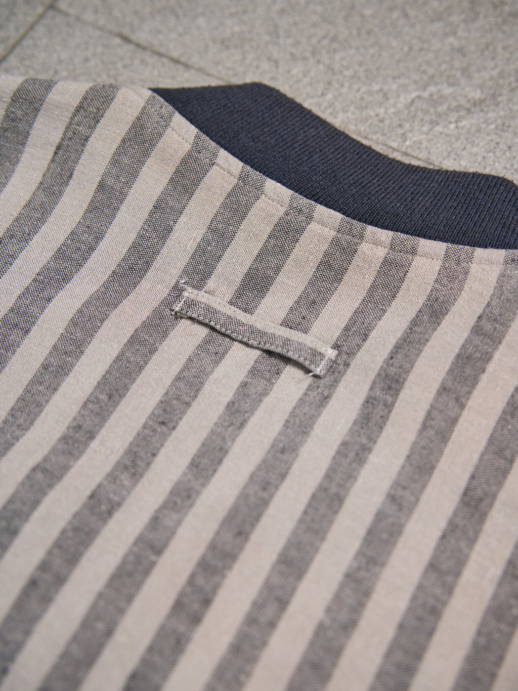 Vintage Jean Paul Gaultier Nouvelle Cuisine Striped Bomber Jacket