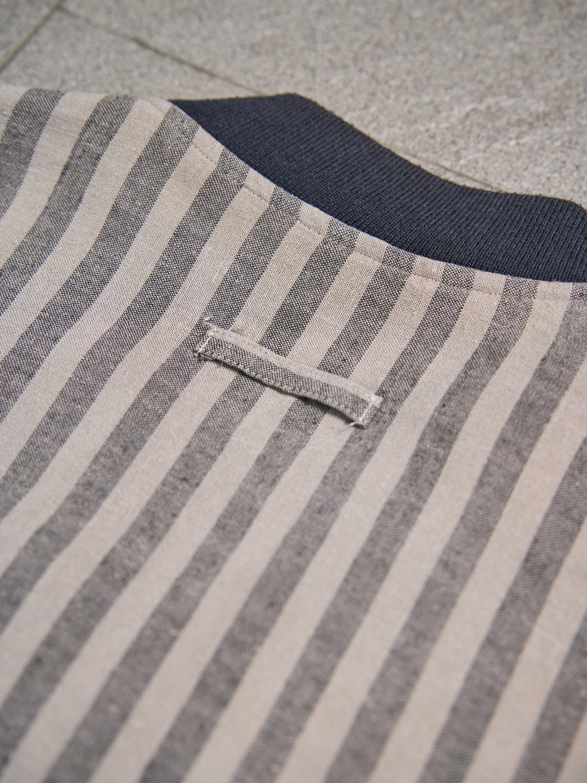 Vintage Jean Paul Gaultier Nouvelle Cuisine Striped Bomber Jacket