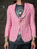 Junya Watanabe pour COMME des GARÇONS Distressed Tweed Blazer Jacket