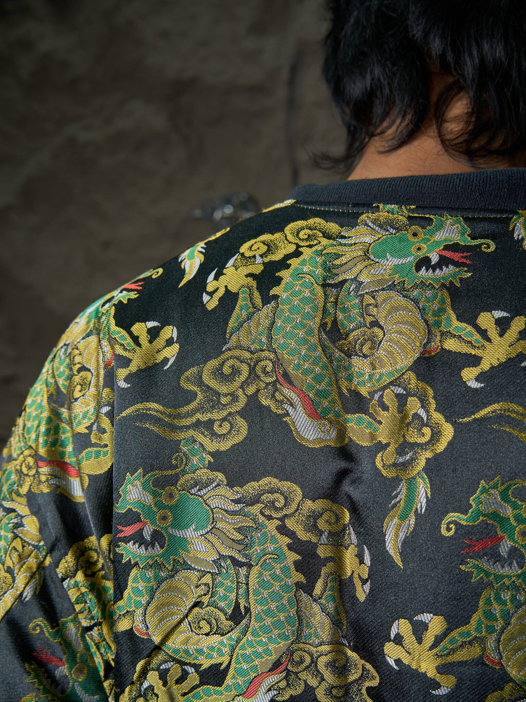Vintage Kansai Yamamoto 2-Way Quilted Bomber Jacket