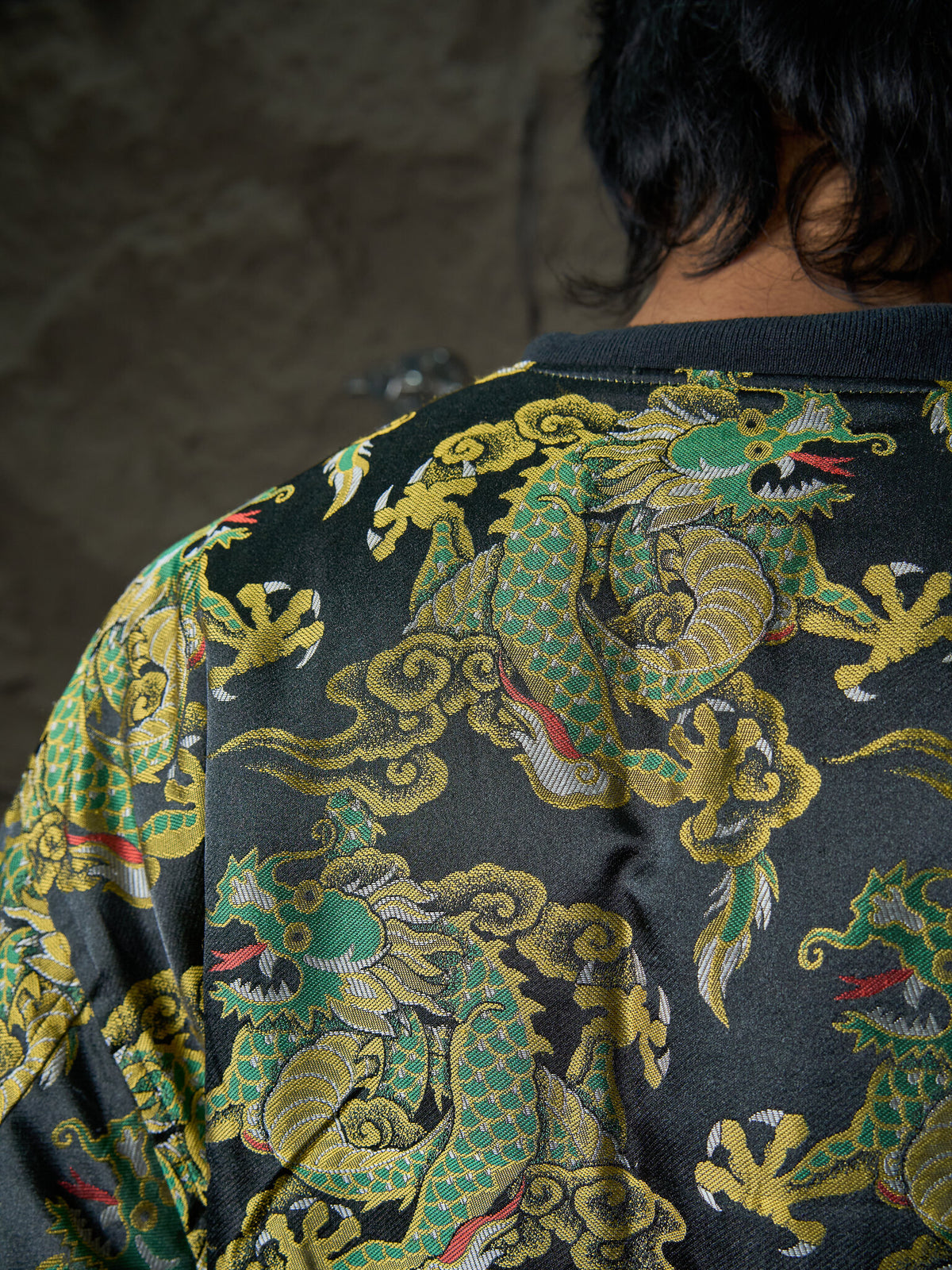 Vintage Kansai Yamamoto 2-Way Quilted Bomber Jacket