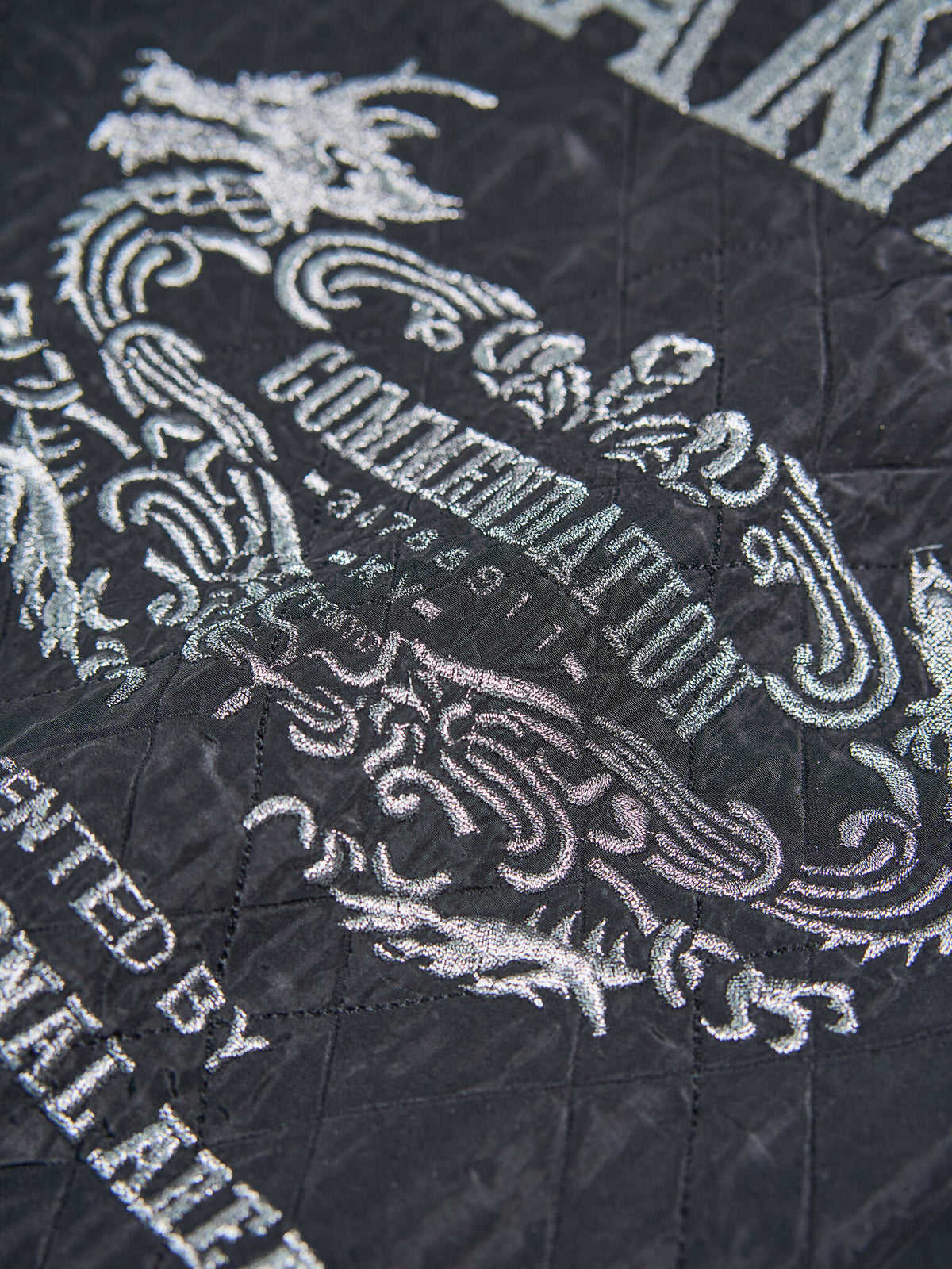 Vintage Kansai Yamamoto 2-Way Quilted Bomber Jacket