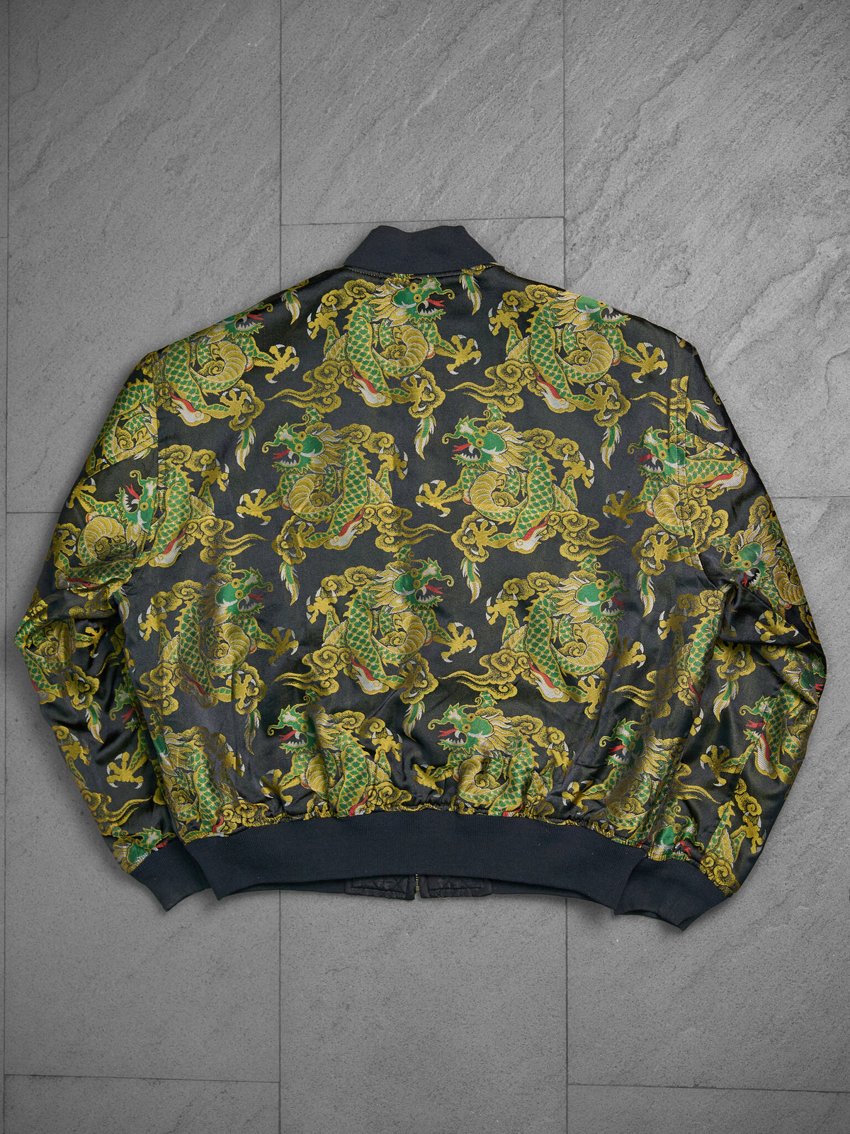Vintage Kansai Yamamoto 2-Way Quilted Bomber Jacket