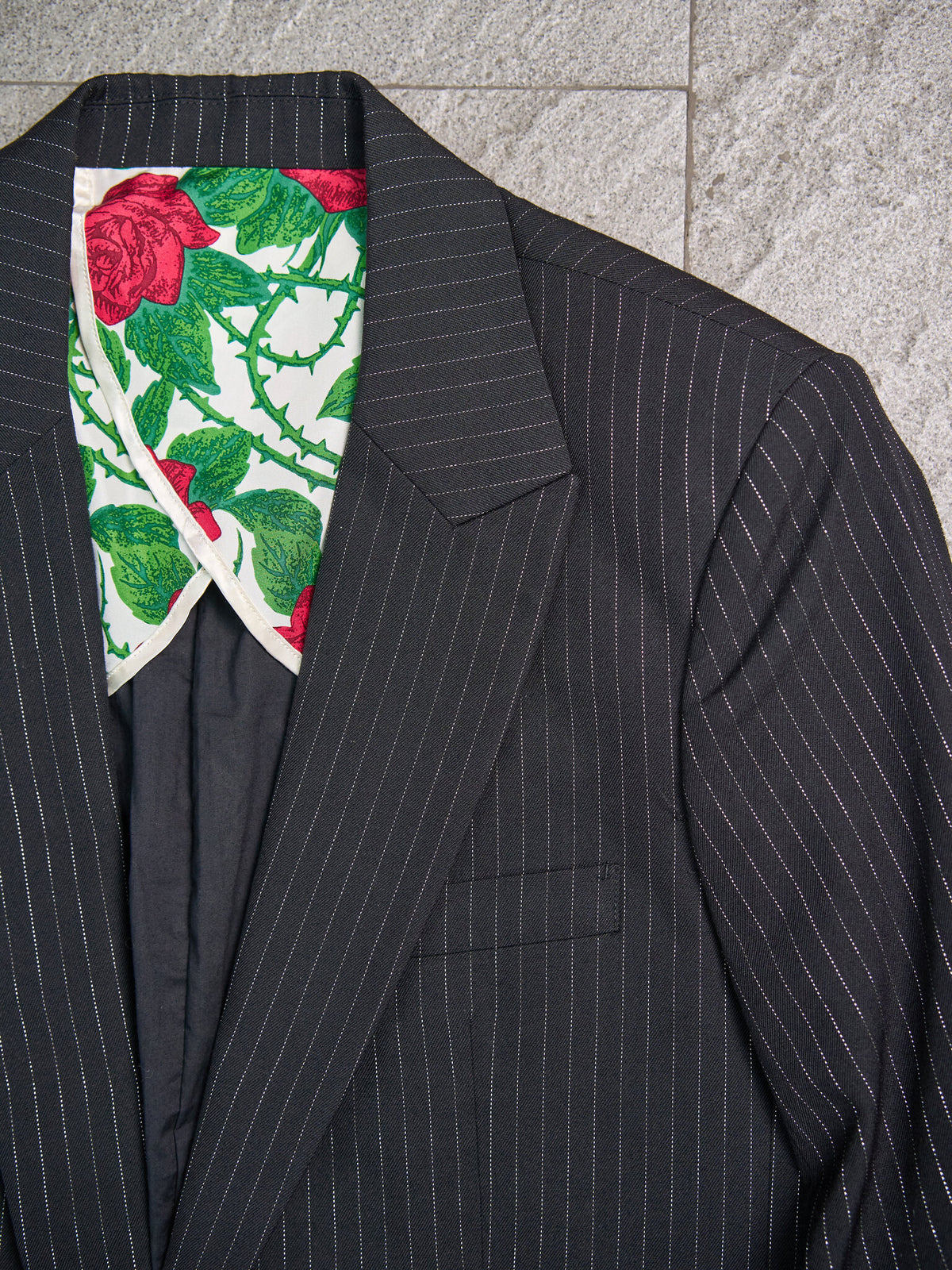 Number (N)ine "Welcome to the Shadow" Sequin Pinstripe Jacket SS2006