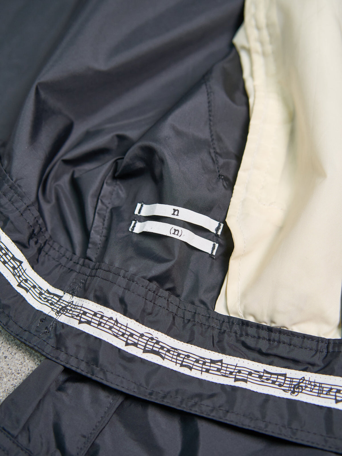 Number (N)ine Nylon Zipper Jacket SS2009
