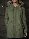 Number (N)ine Sherpa Wool Trench Jacket