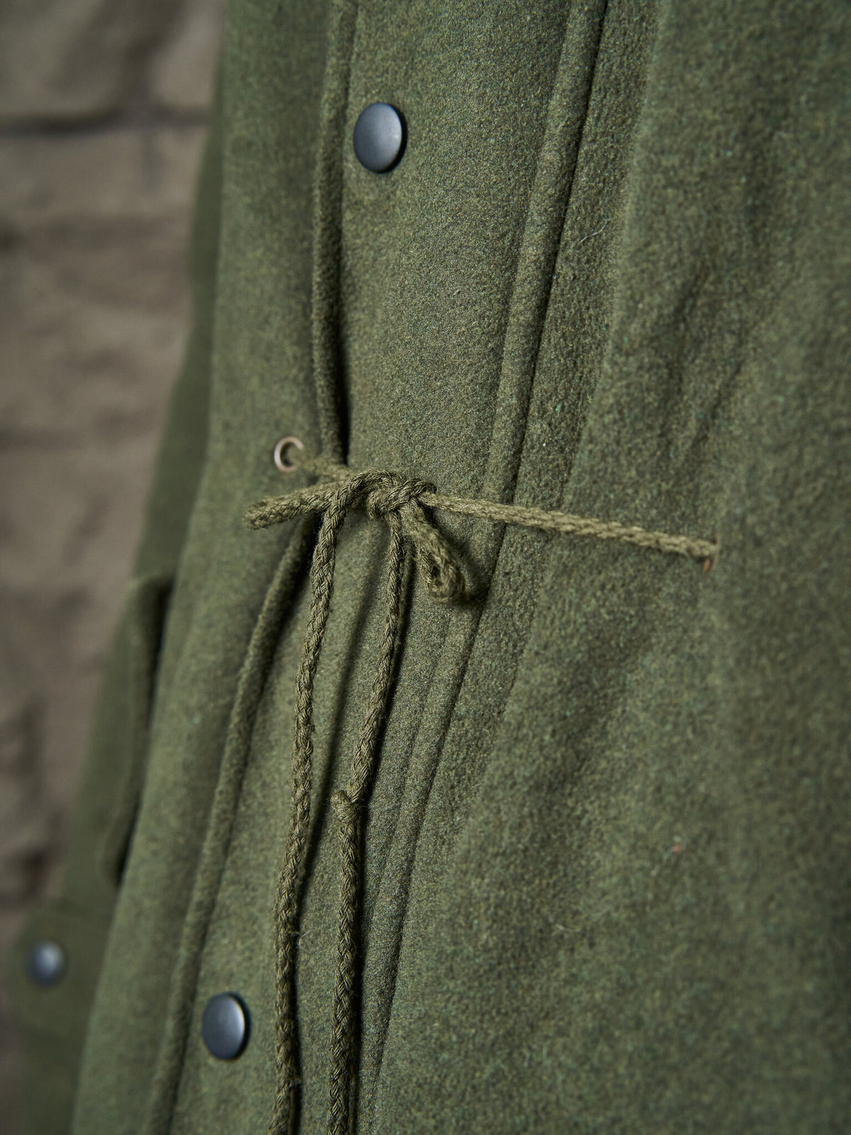 Number (N)ine Sherpa Wool Trench Jacket