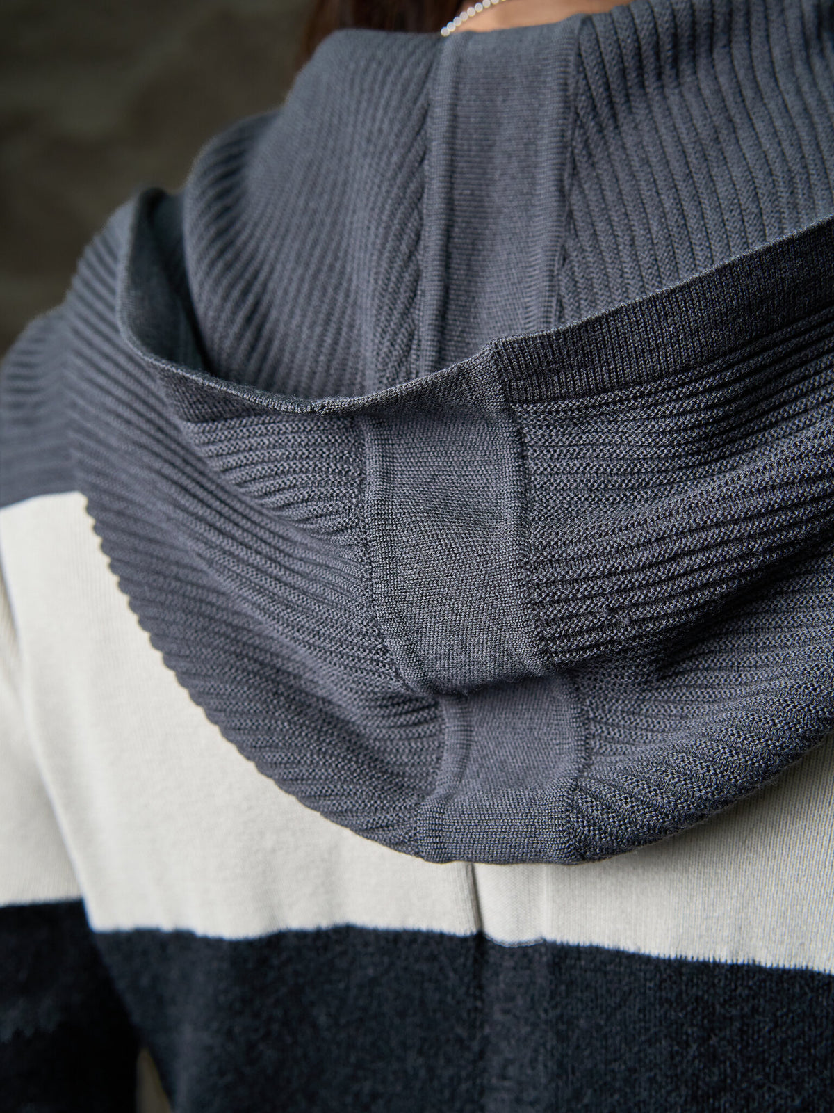 Rick Owens Babel Knit Hooded SS2019