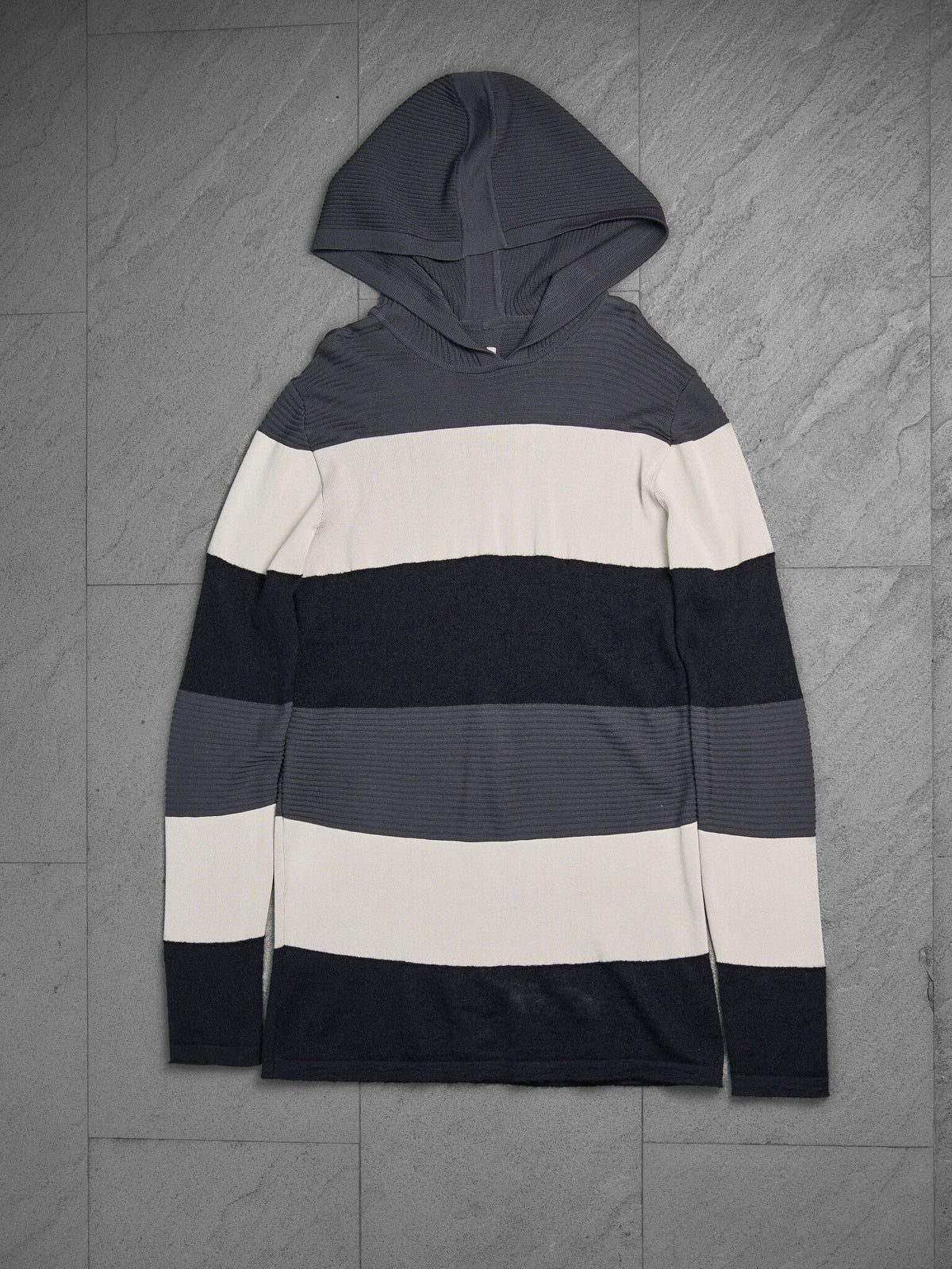 Rick Owens Babel Knit Hooded SS2019
