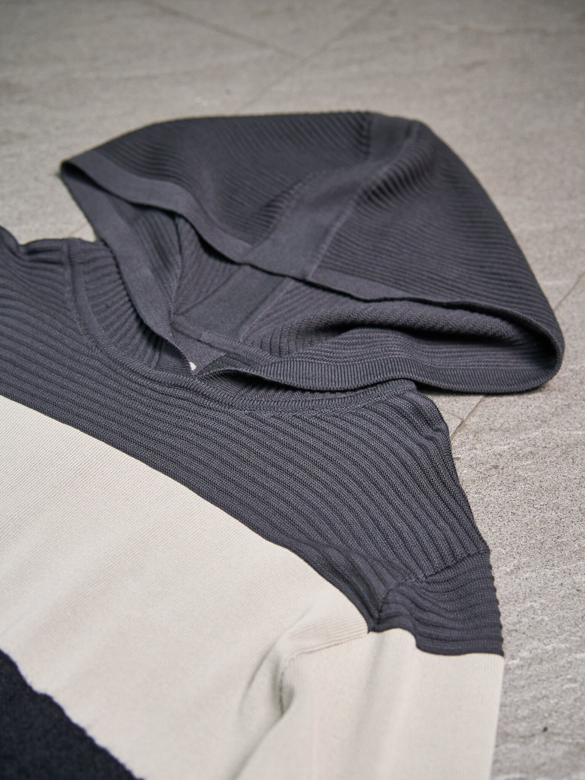 Rick Owens Babel Knit Hooded SS2019