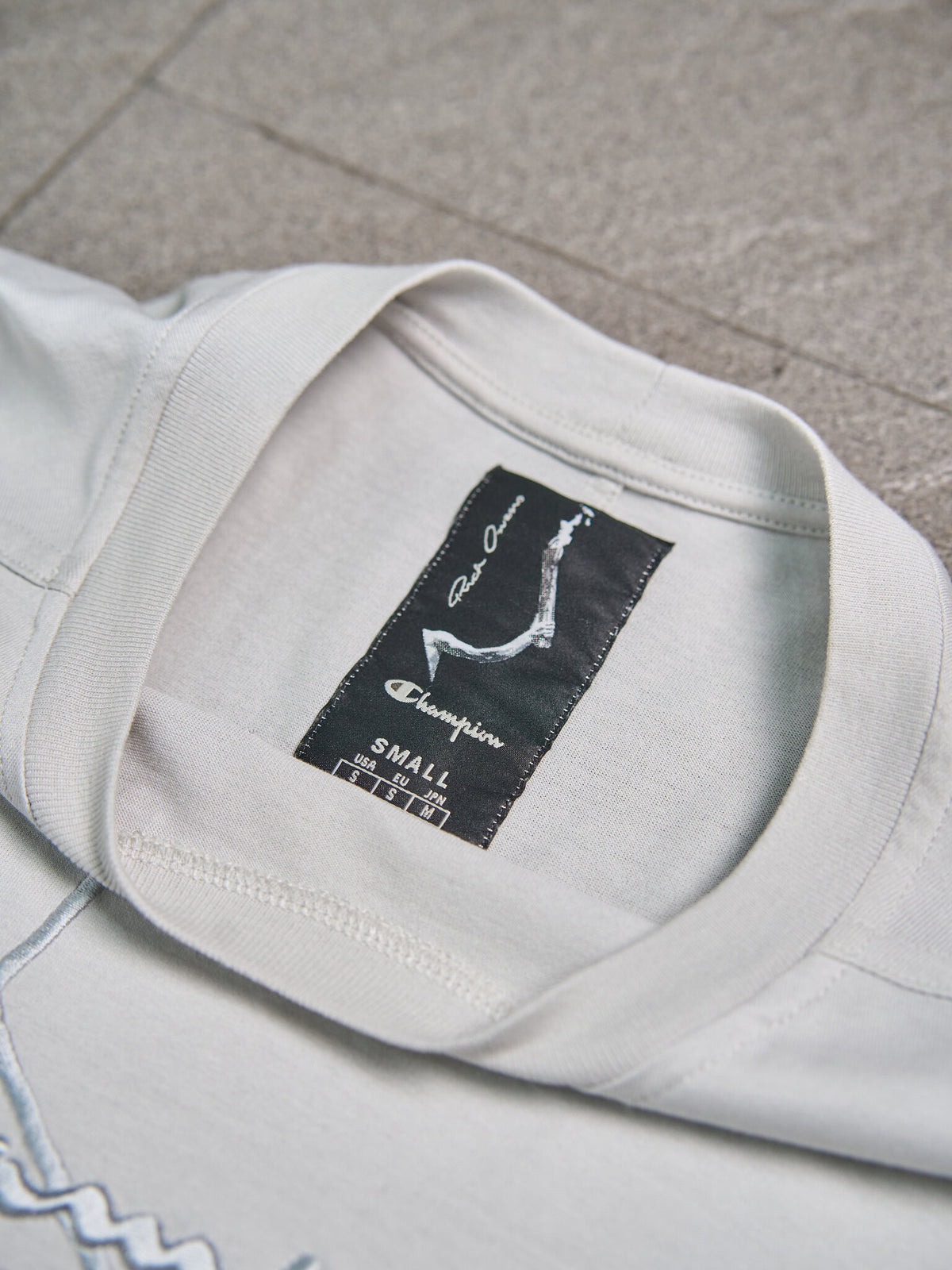 Rick Owens x Champion Tommy Tee