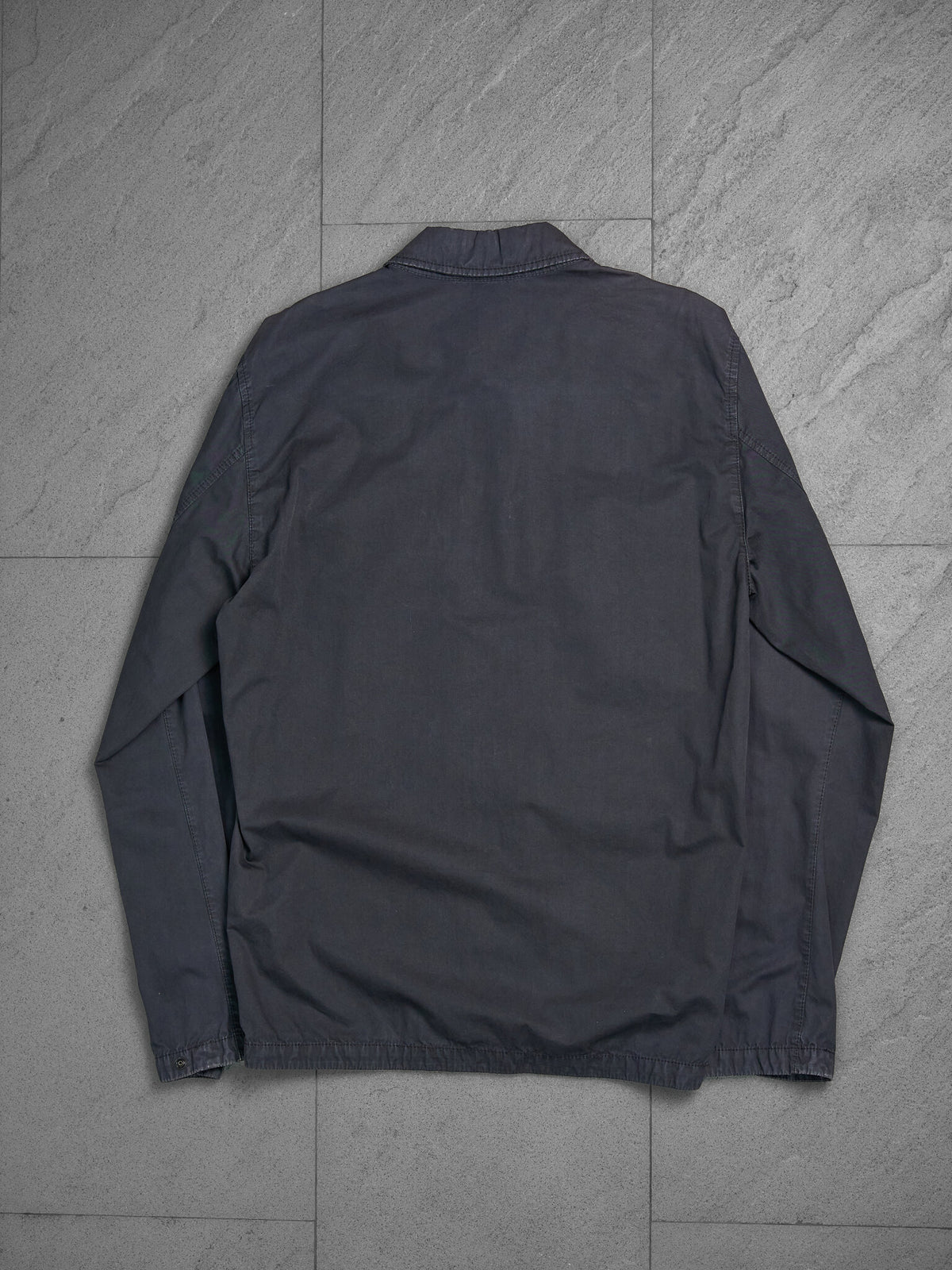 Stone Island Zip-Up Utility Shirt Jacket