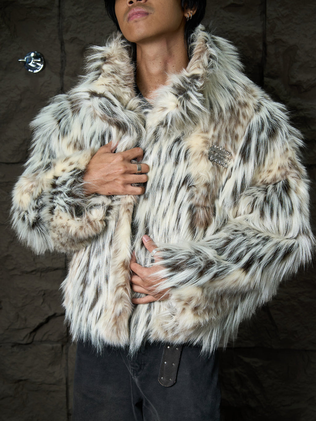 Thought We Friend Forever Friends Fur Jacket