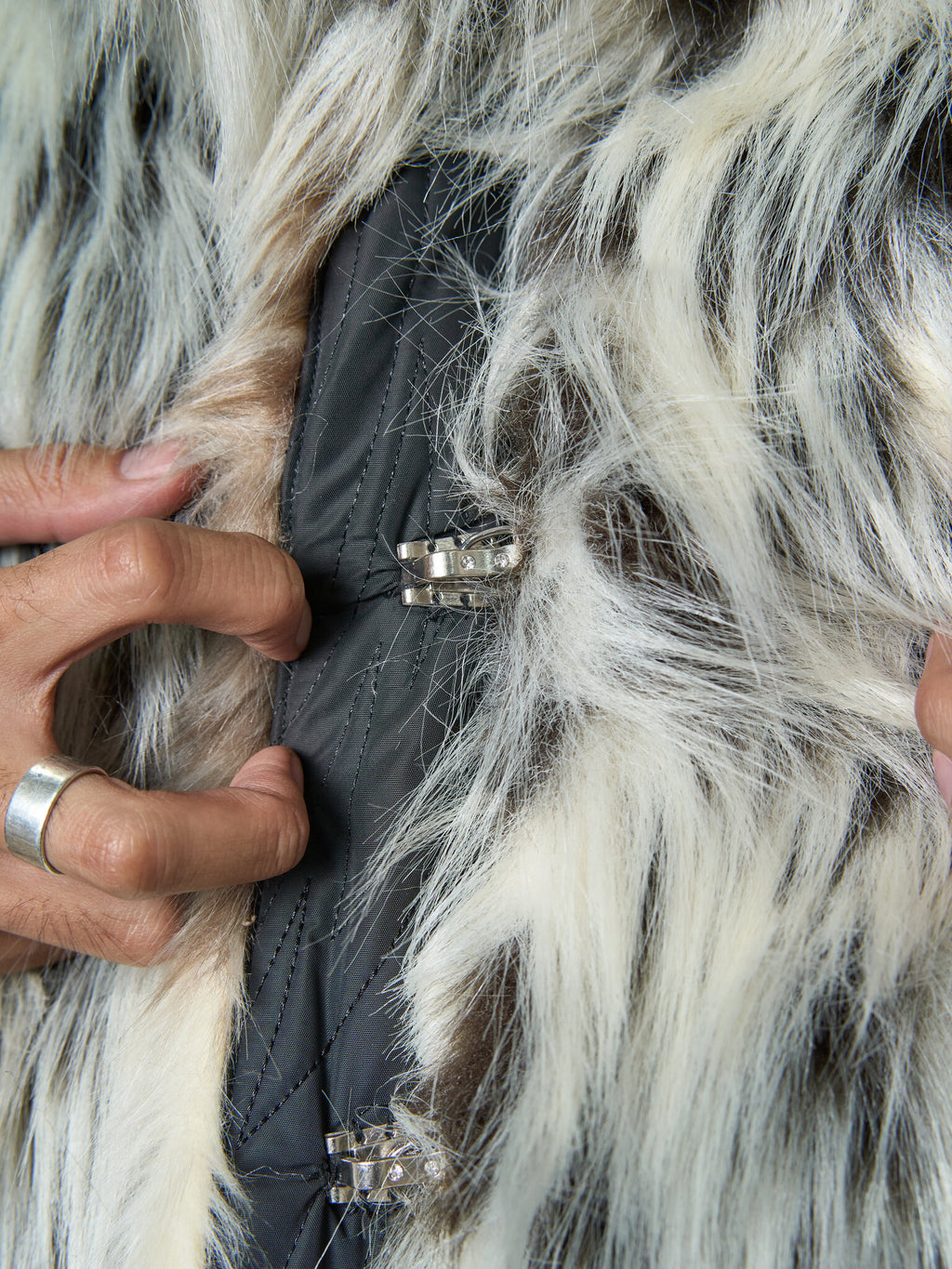 Thought We Friend Forever Friends Fur Jacket