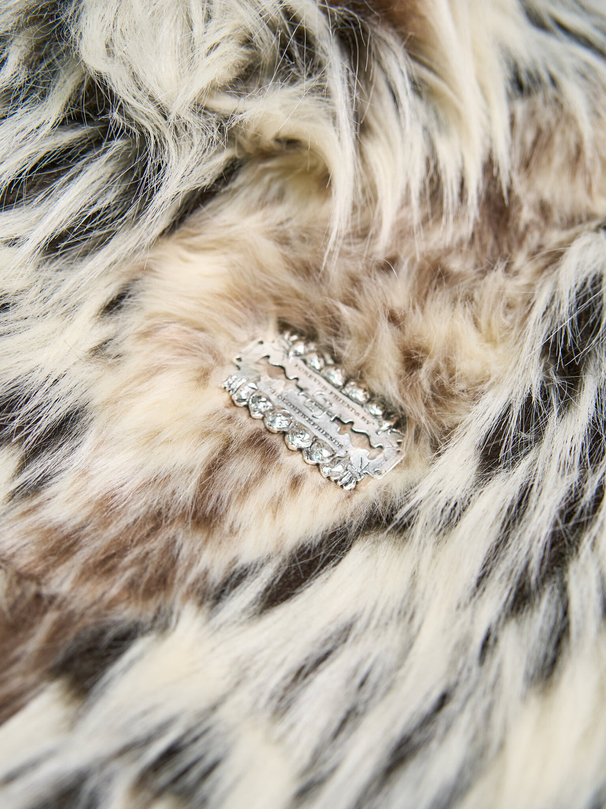 Thought We Friend Forever Friends Fur Jacket