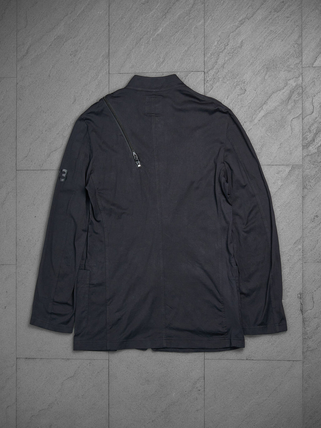 Y-3 Yohji Yamamoto x Adidas Multi Zip Stand Collar Jacket