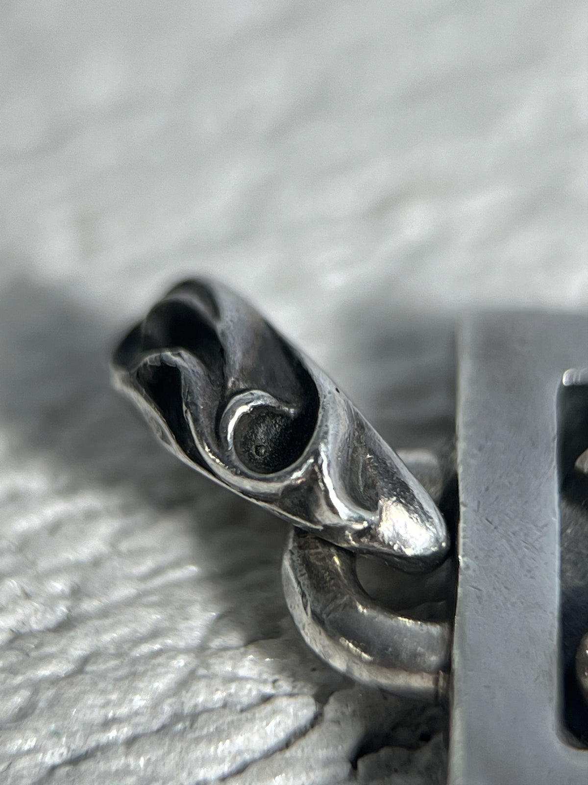 Chrome Hearts Square Cross Pendant 2002 .925 Silver