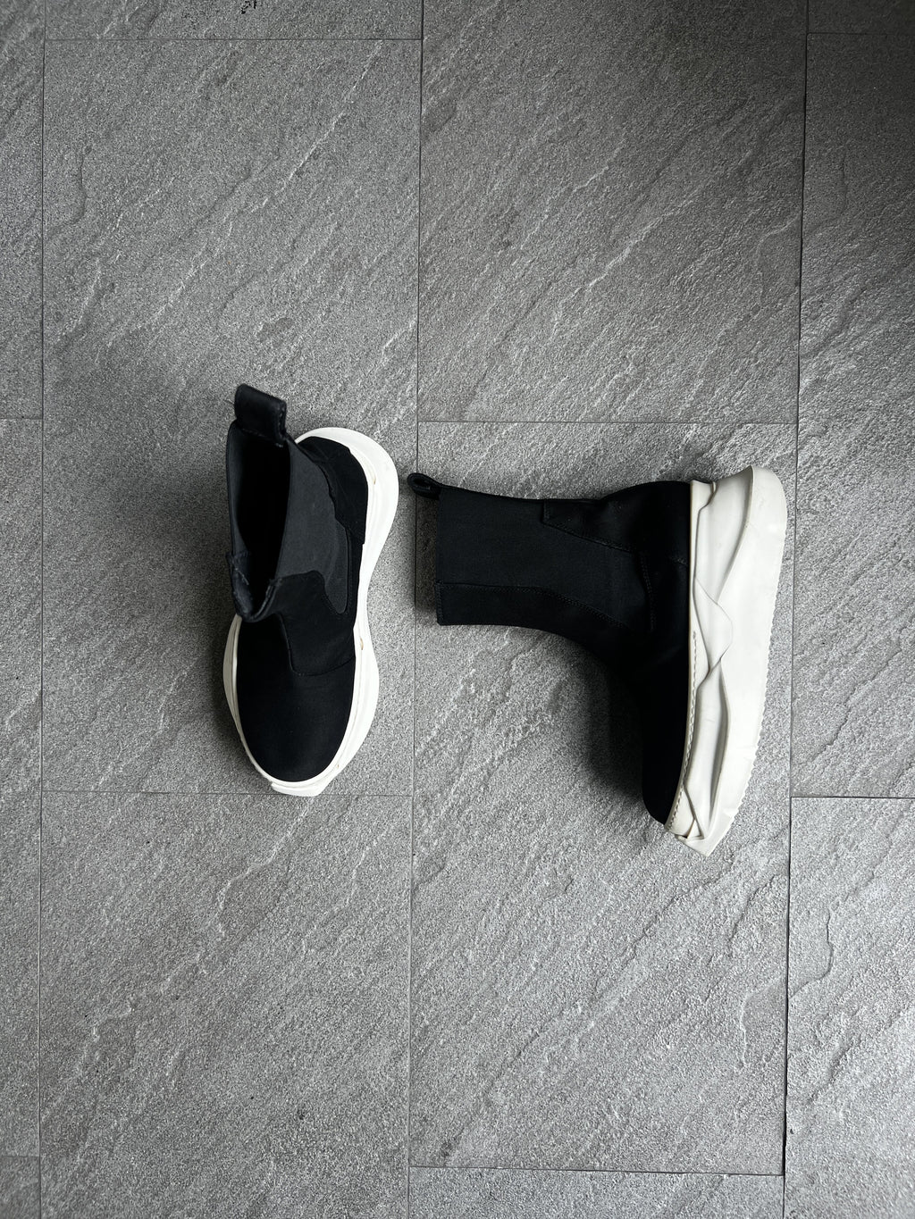 Rick Owens DRKSHDW Abstract Chelsea Boots EU38