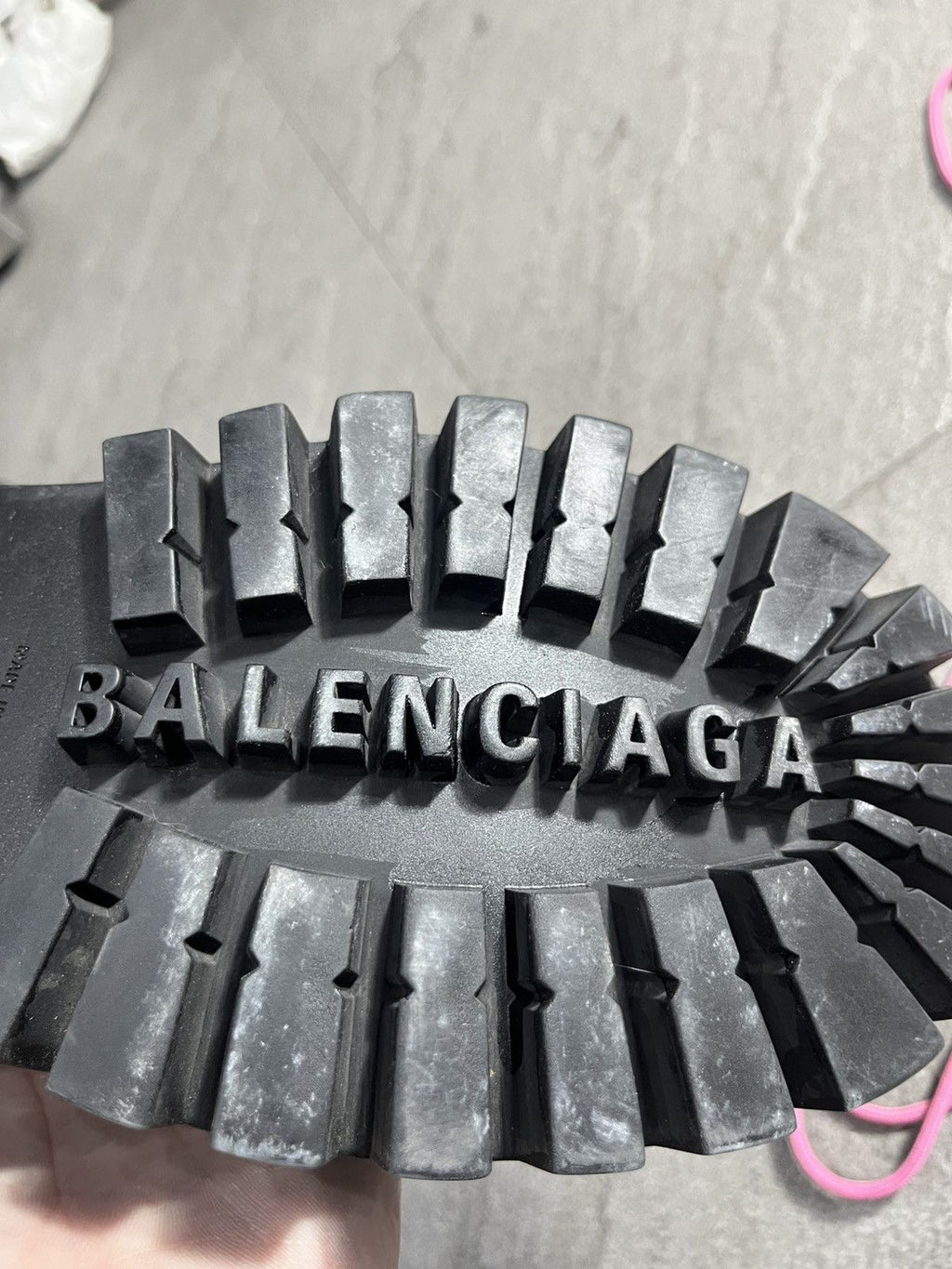 Balenciaga Strike Lace Up Boots EU39