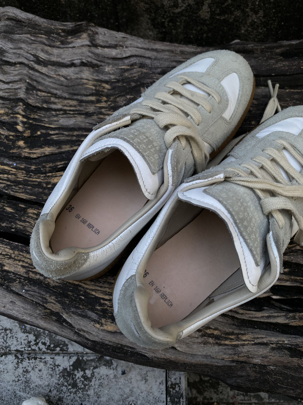 Maison Margiela Replica GAT Sneakers EU36 White