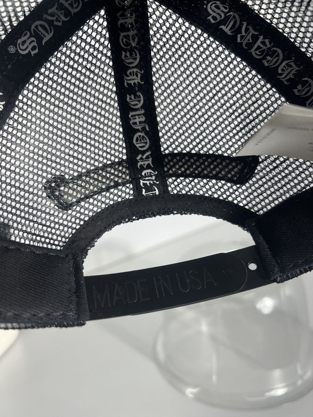 Chrome Hearts Anti Trucker Hat Sterling Silver USA