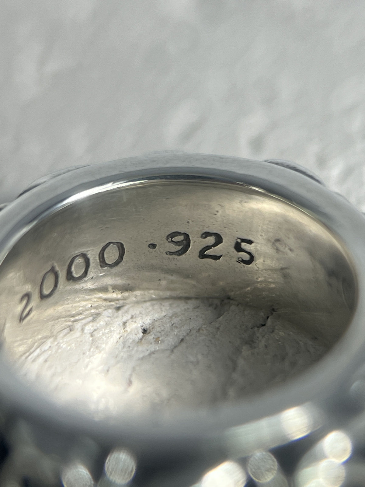Chrome Hearts Eternity Vine Scroll Band Ring Size 47 / US4