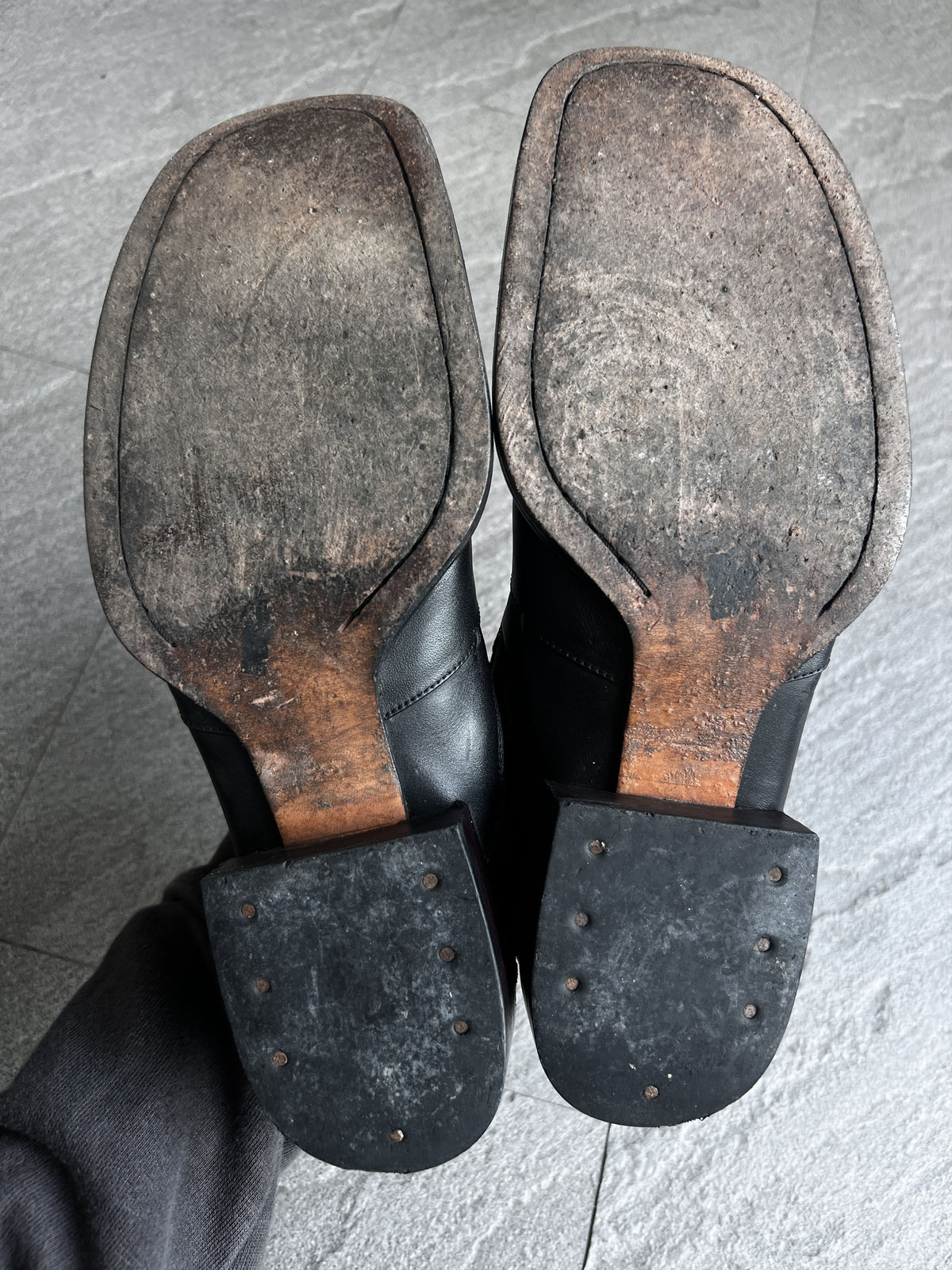 Jean Paul Gaultier Leather Ankle Boots EU40 US7