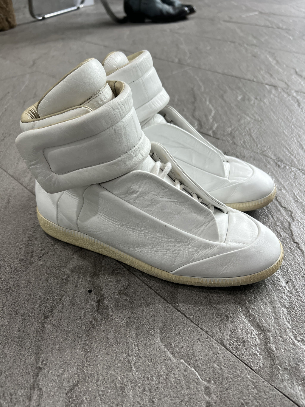Maison Margiela Future High-Top Sneakers White 39