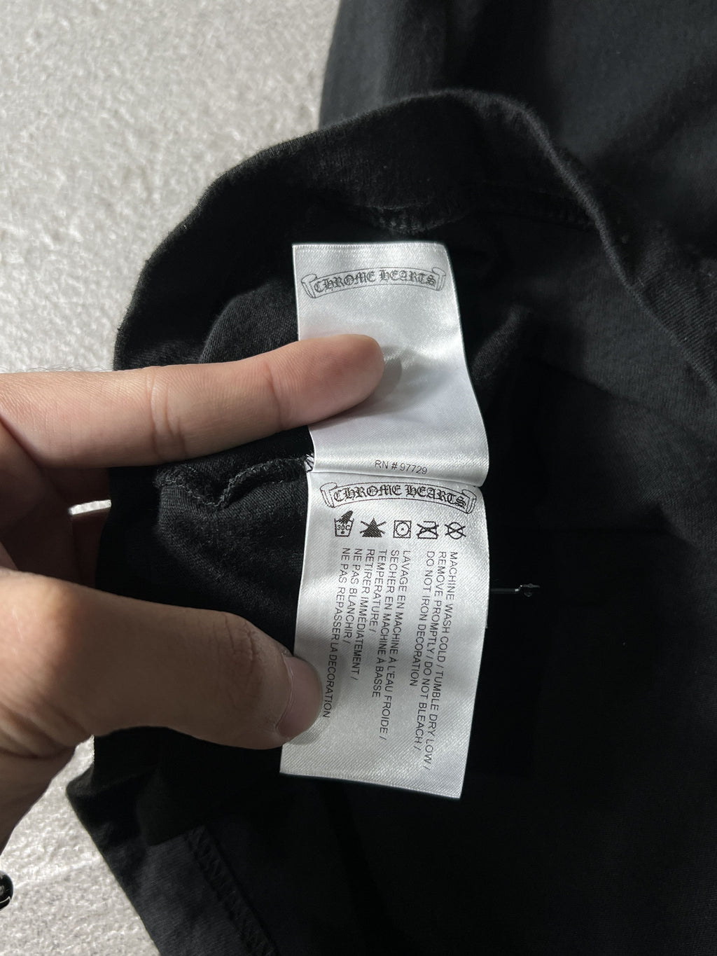 Chrome Hearts Las Vegas Tee Black XXL