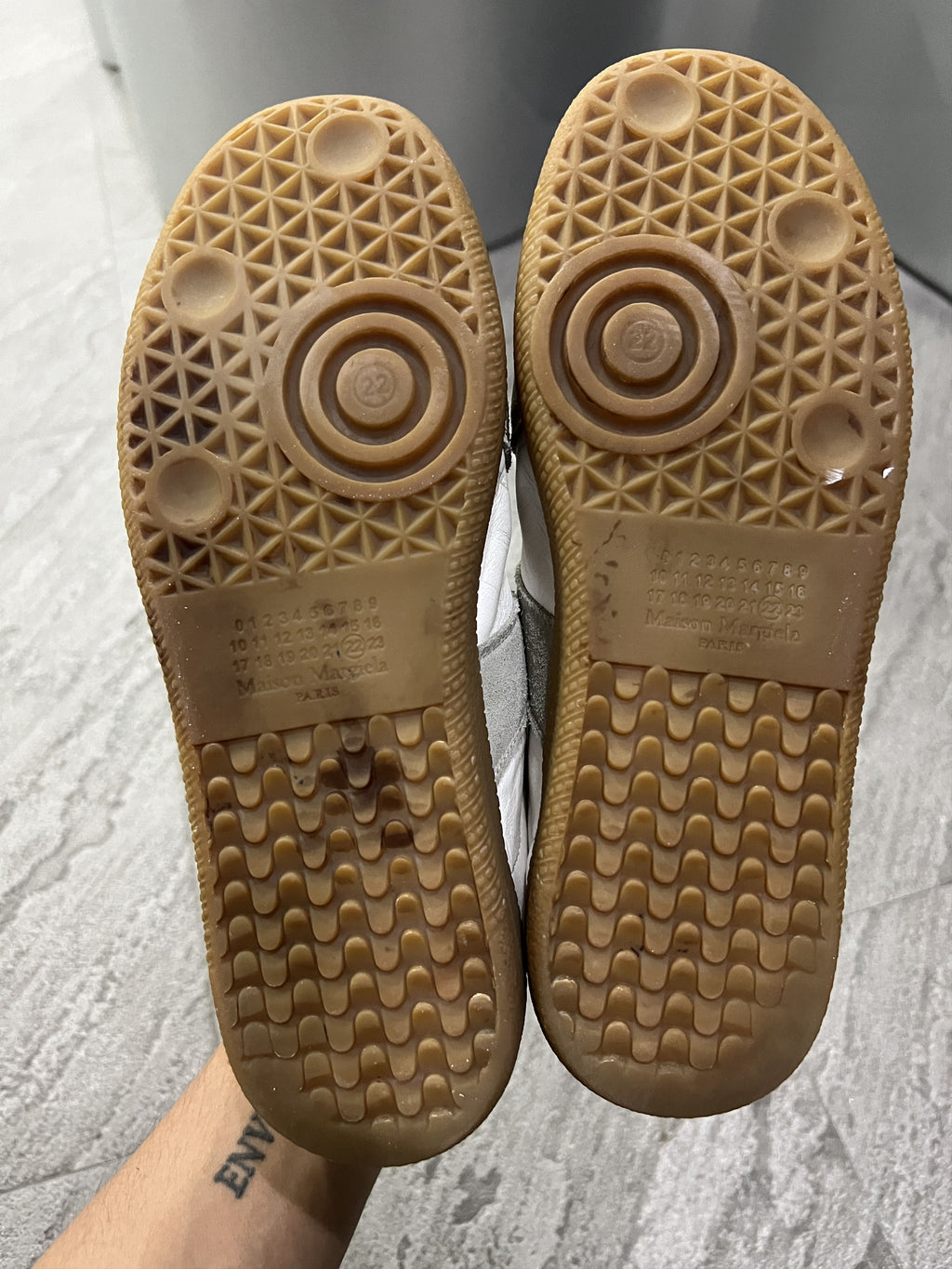 Maison Margiela White Grey/Beige Replica Sneakers EU 39.5