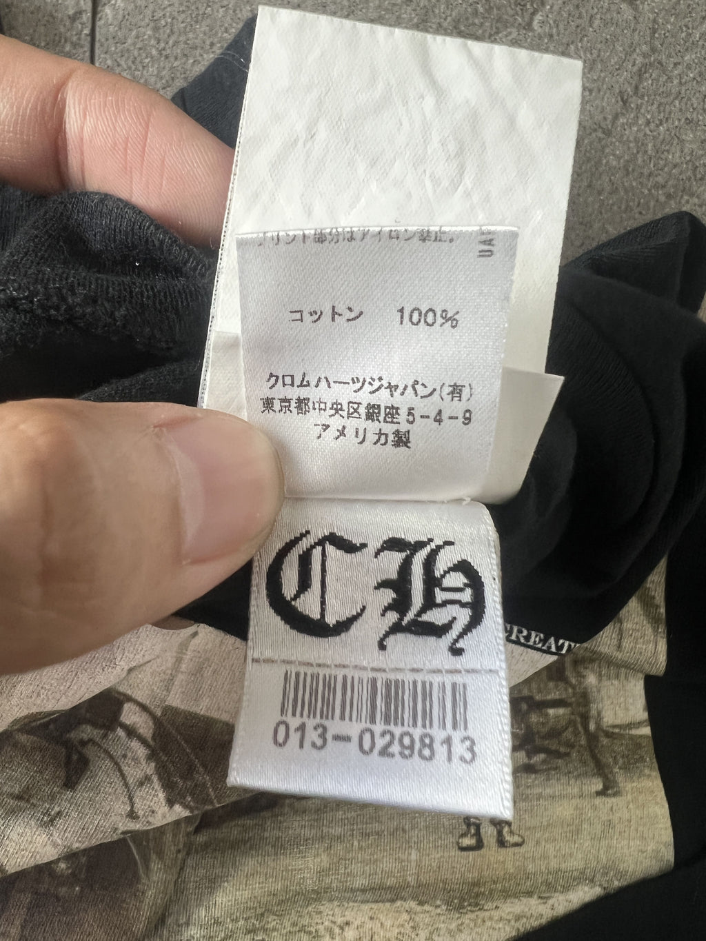 Chrome Hearts Foti Train Graphic Tee Black Medium