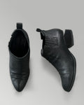 Alexander Wang Leather Ankle Boots Vibram Sole EU40