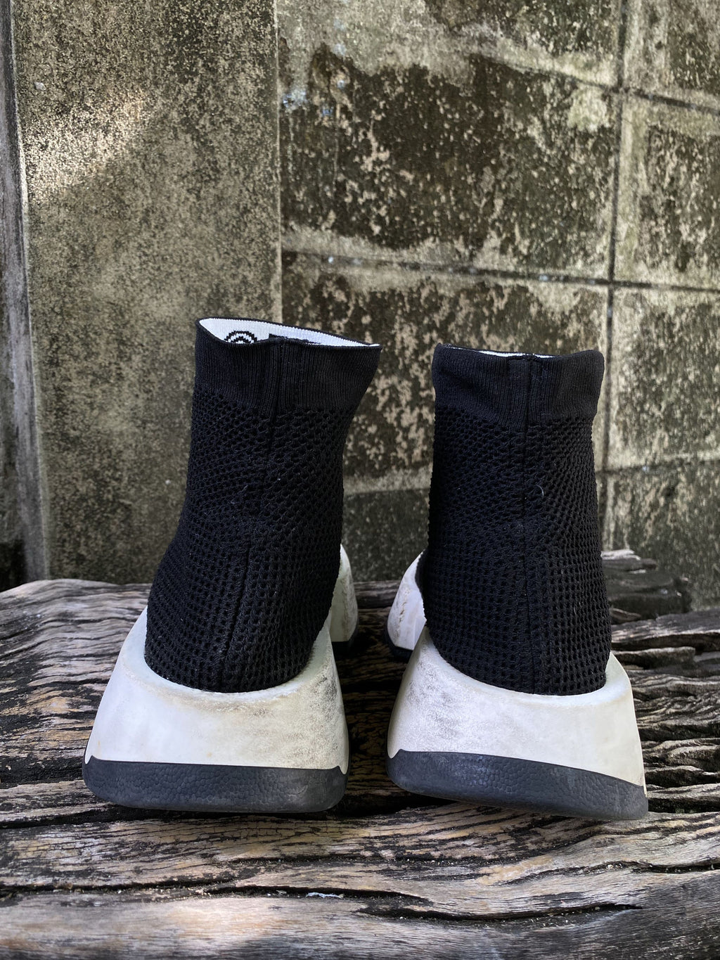 MM6 Maison Margiela Sock Knit High Top Sneakers EU38