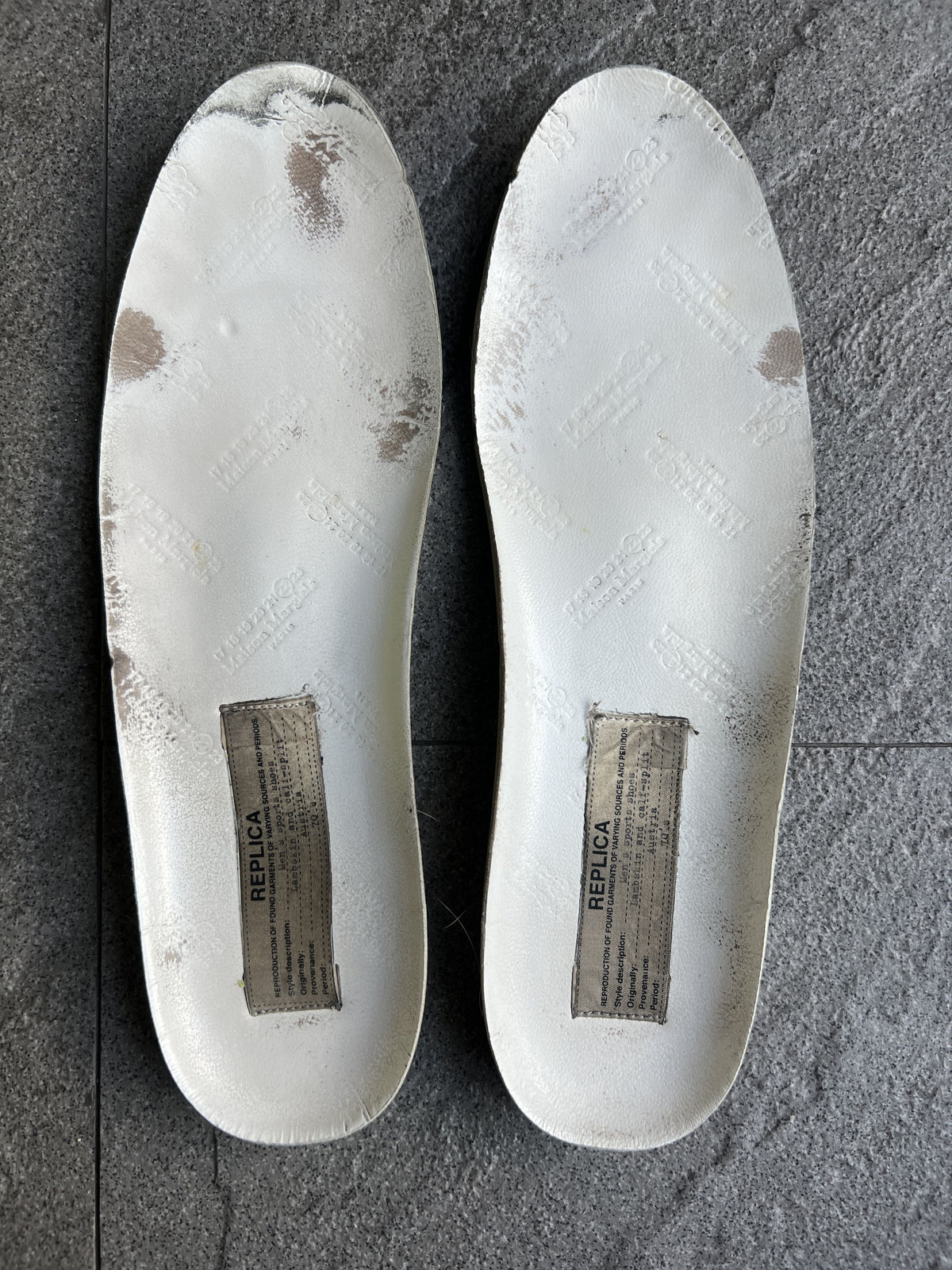 Maison Margiela GAT Replica Neon Yellow Sneakers EU41