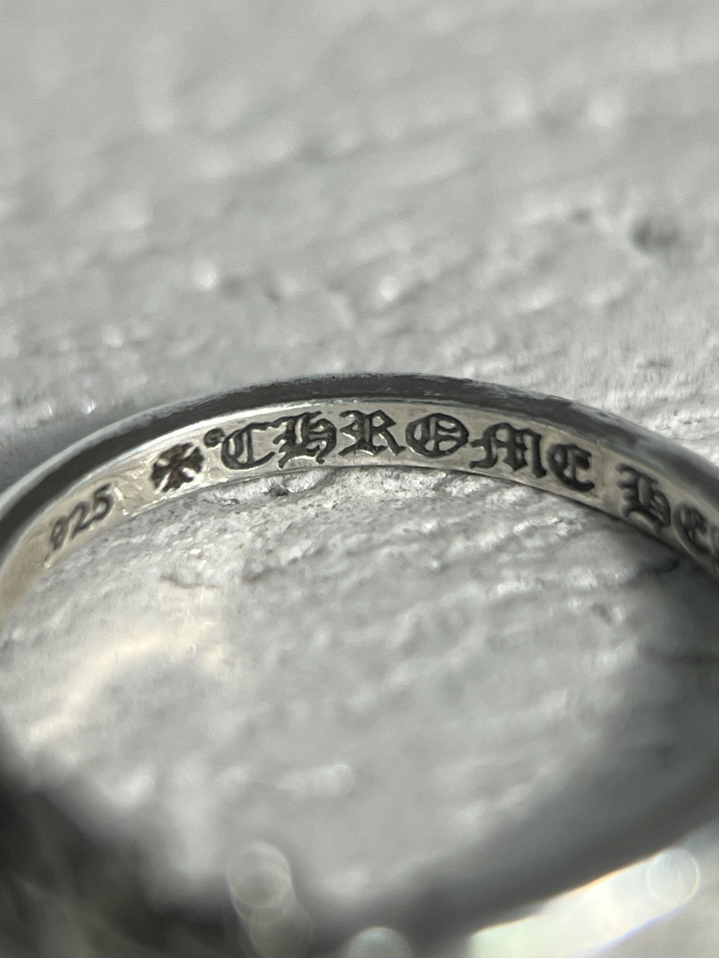 Chrome Hearts Triple Star Ring .925 Silver Size US4 / MM 47