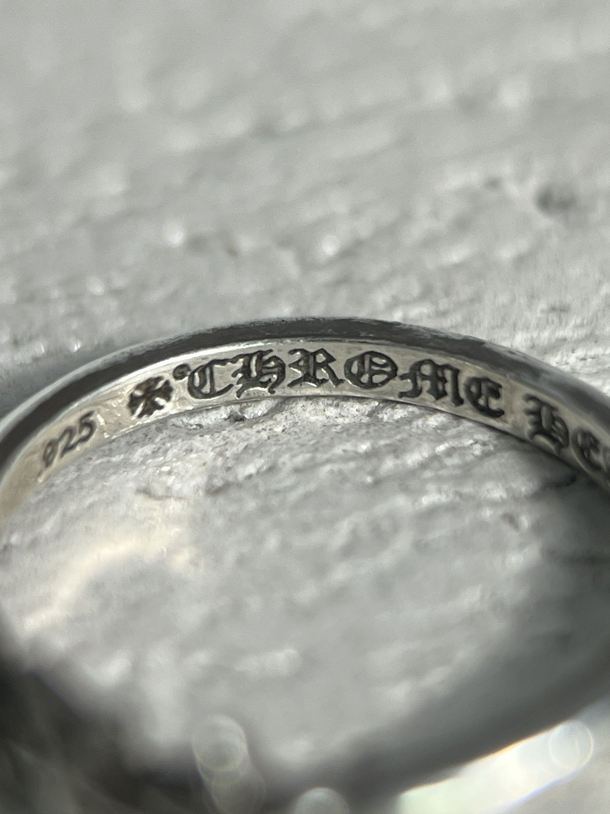 Chrome Hearts Triple Star Ring .925 Silver Size US4 / MM 47