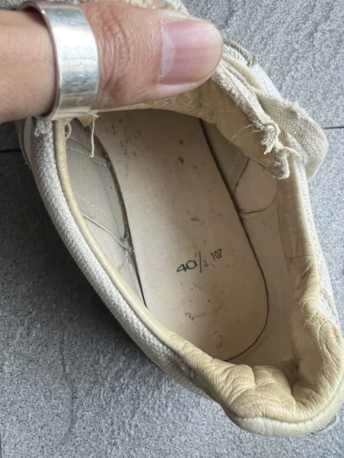 Maison Martin Margiela 22 Canvas Replica GAT EU40.5