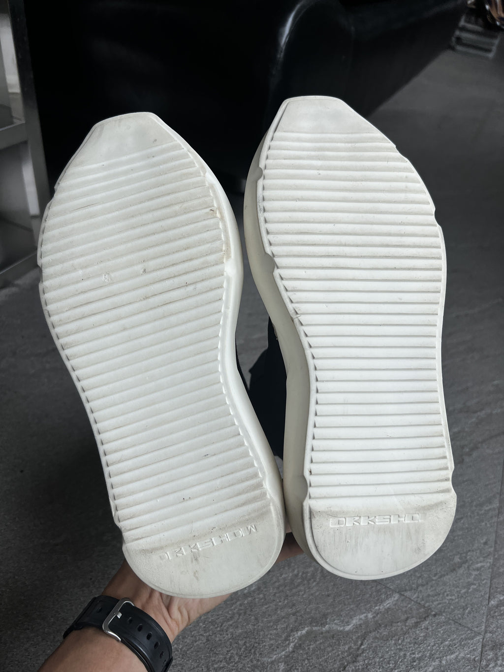 Rick Owens DRKSHDW Abstract Chelsea Boots EU38