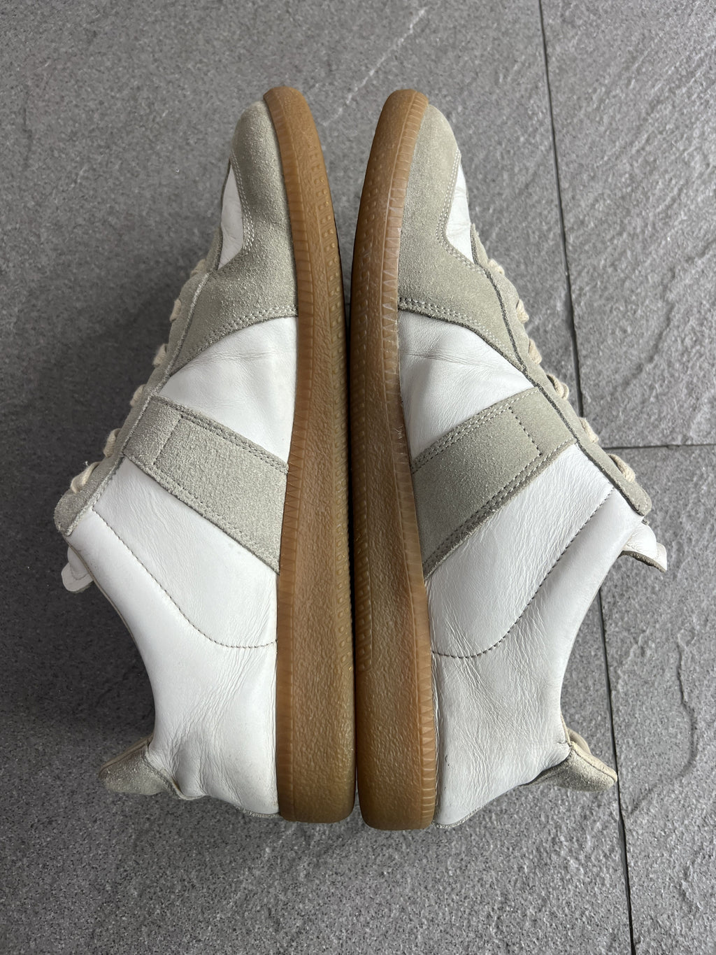 Maison Margiela Replica Leather Suede GAT Sneakers 41