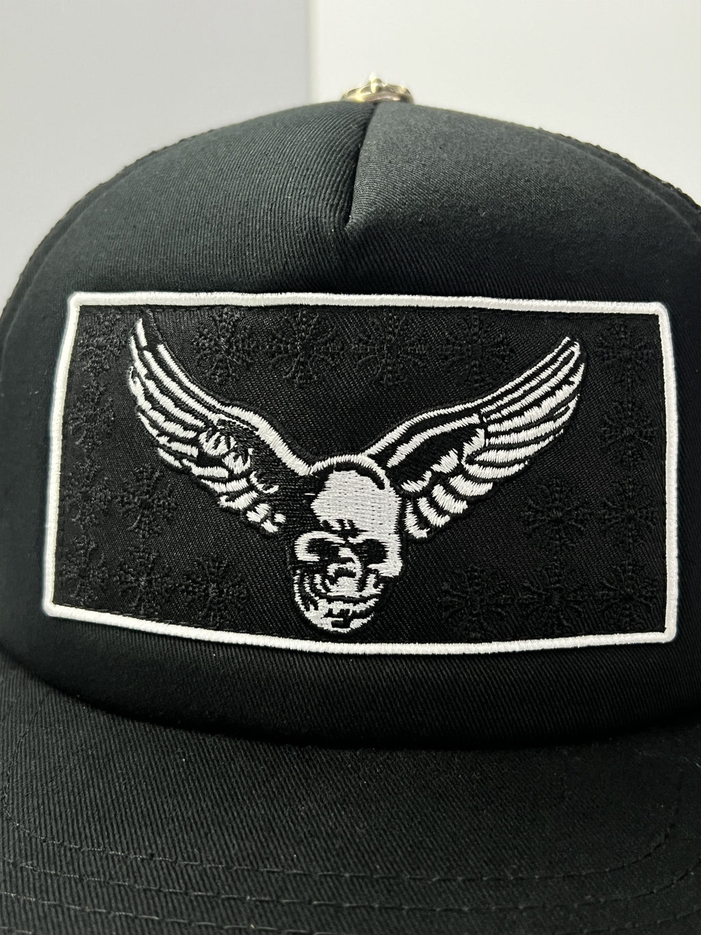 Chrome Hearts Foti Yungblud Aerosmith Trucker Black OS
