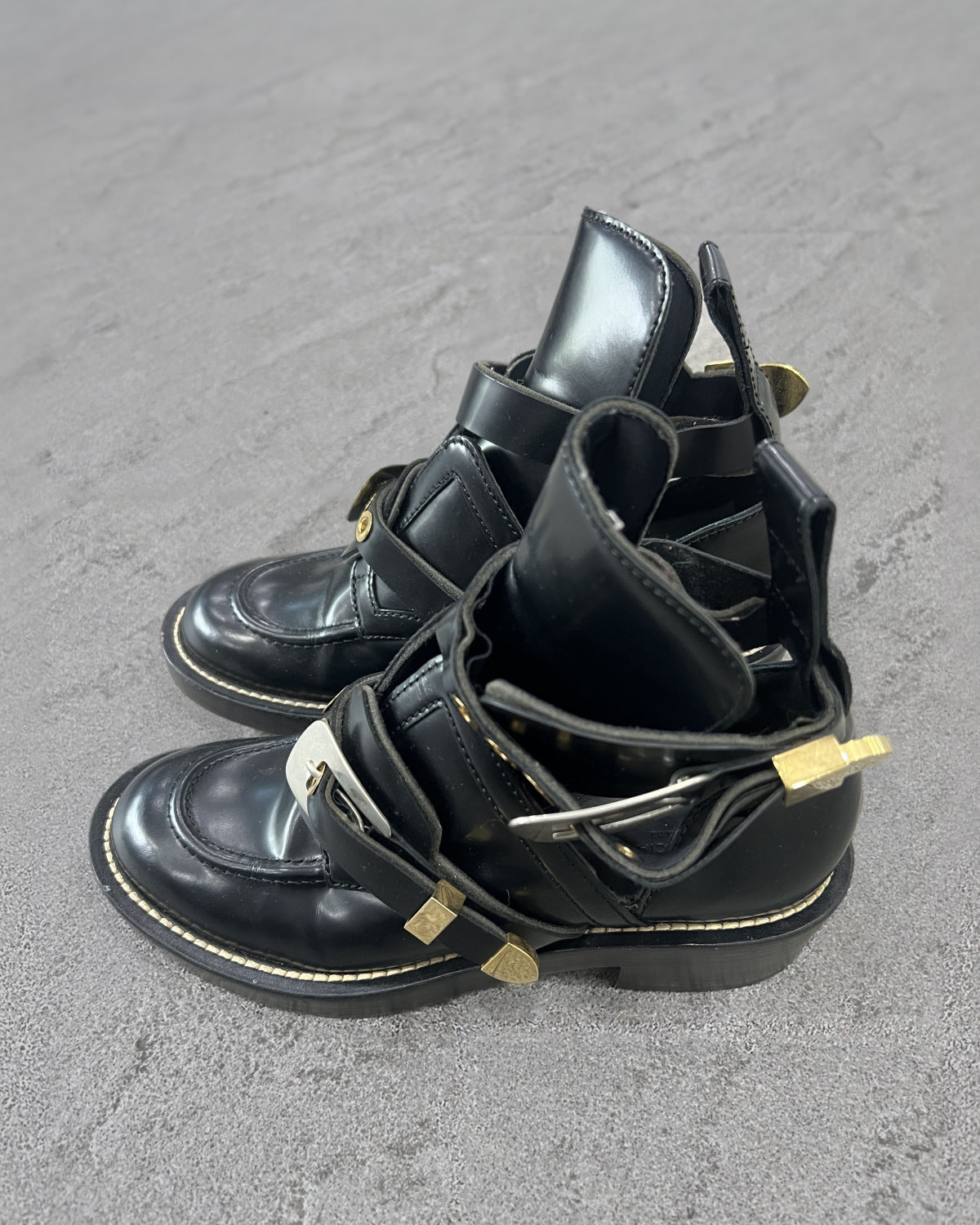 Balenciaga Ceinture Buckle Boots 37.5
