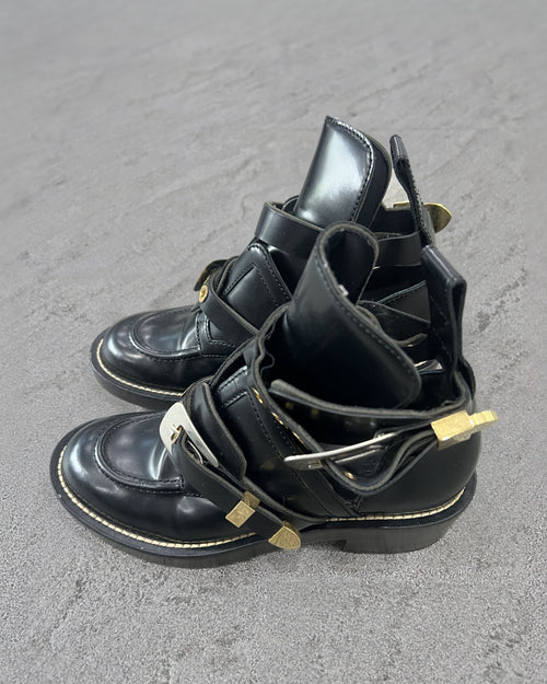 Balenciaga Ceinture Buckle Boots 37.5