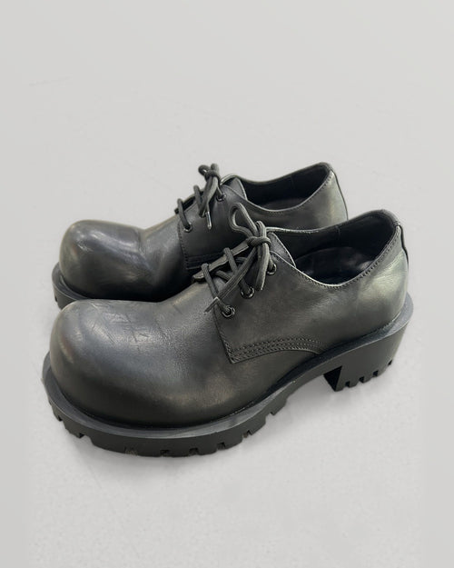 Balenciaga Chunky Lug Sole Derby Black EU 39