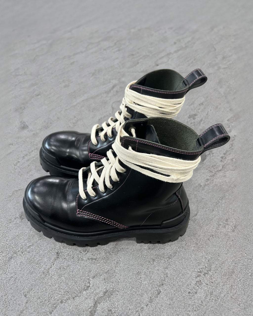 Balenciaga Strike Lace Up Boots EU39