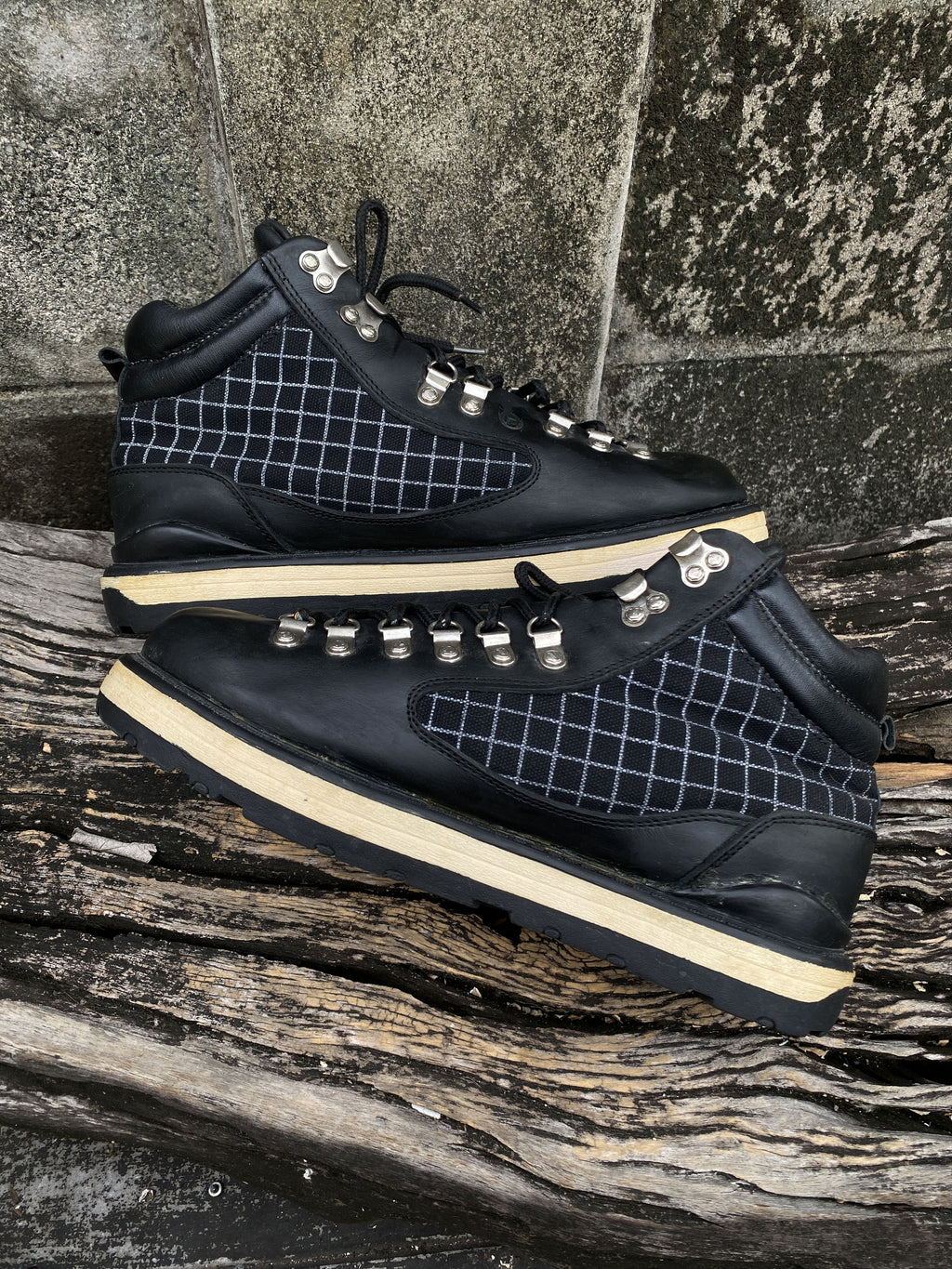 visvim x mastermind Japan Leather Hiking Boots 8