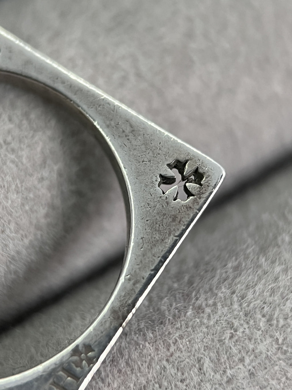 Chrome Hearts x Kate Hudson Square Cross Earring