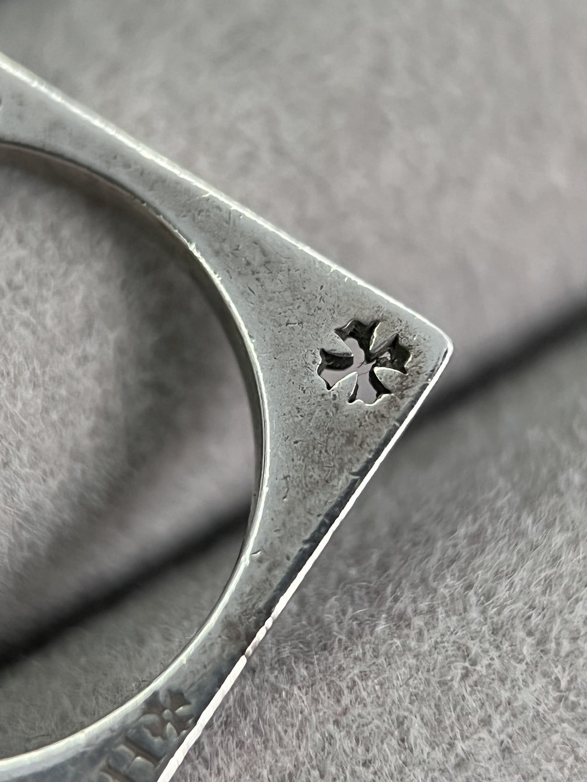 Chrome Hearts x Kate Hudson Square Cross Earring