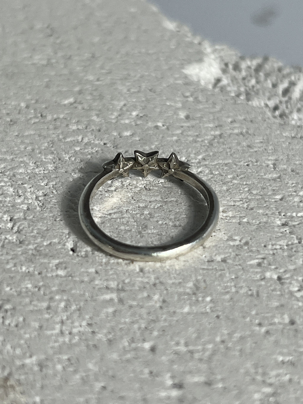 Chrome Hearts Triple Star Ring .925 Silver Size US4 / MM 47