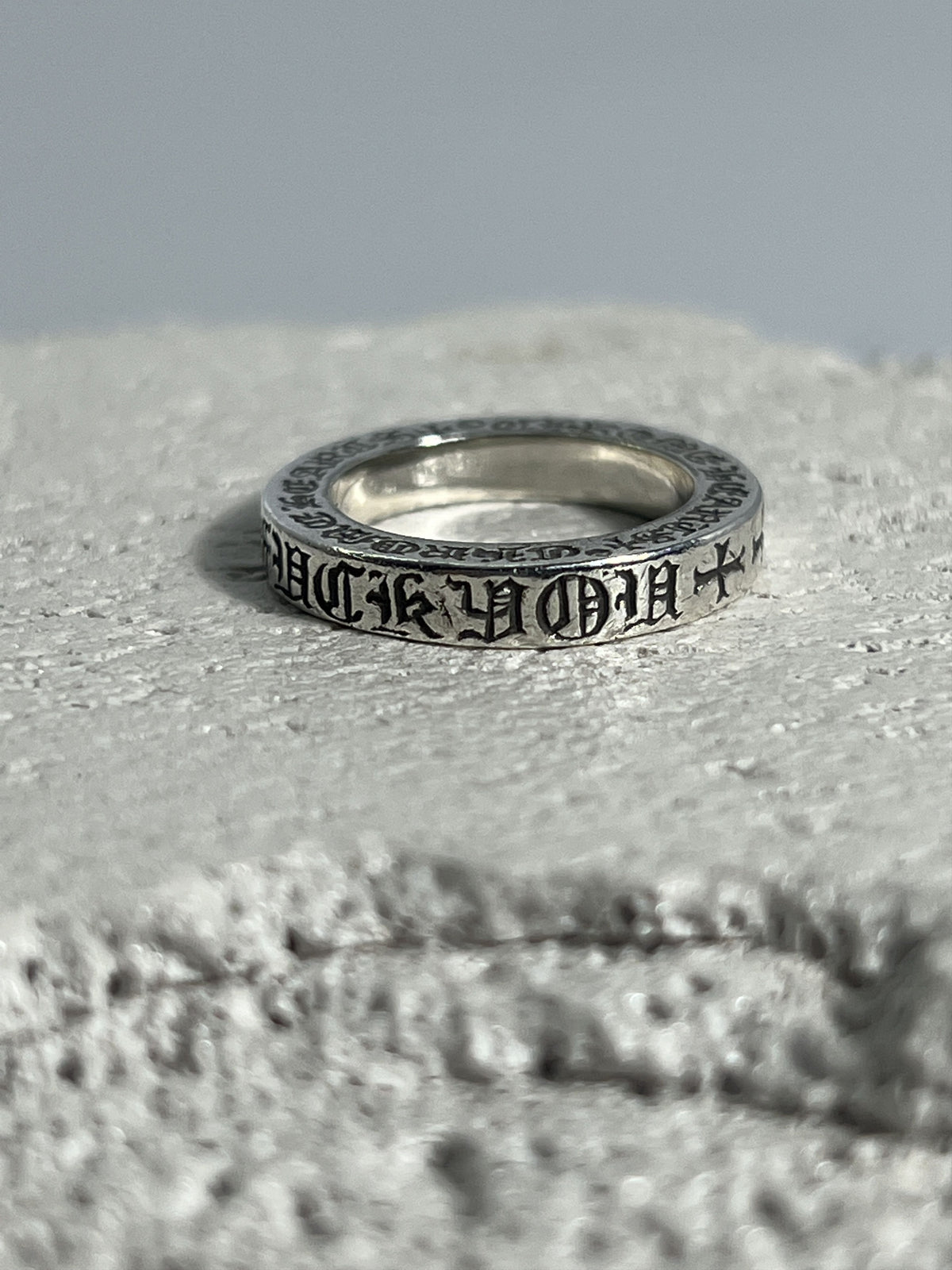 Chrome Hearts Spacer Ring Silver US4 47MM