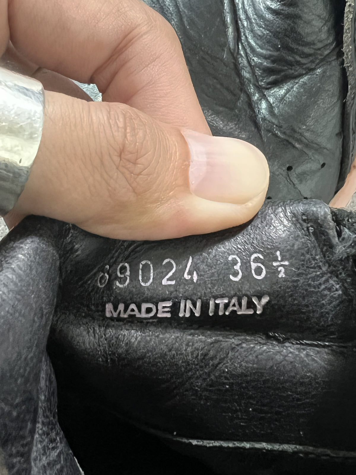Rick Owens Leather Side Zip Sneakers Black EU36.5